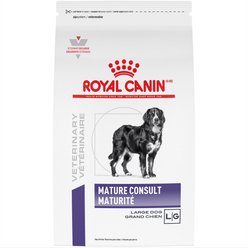 Royal Canin Veterinary Diet Mature Consult Large Breed Adult Dry Dog Food, 28.6-lb bag