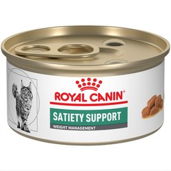 Royal Canin Veterinary Diet Adult Satiety Support Weight Management Thin Slices in Gravy Canned Cat Food, 3-oz can, case of 24