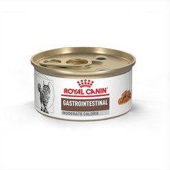 Royal Canin Veterinary Diet Adult Gastrointestinal Moderate Calorie Thin Slices in Gravy Canned Cat food, 3-oz can, case of 24