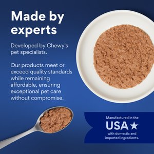 Chewy Made Pate Beef & Poultry Recipes Variety Pack Canned Cat Food (FORMERLY TINY TIGER), 3-oz can, case of 24