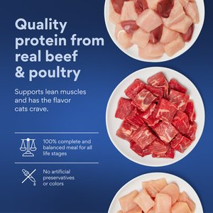 Chewy Made Pate Beef & Poultry Recipes Variety Pack Canned Cat Food (FORMERLY TINY TIGER), 3-oz can, case of 24