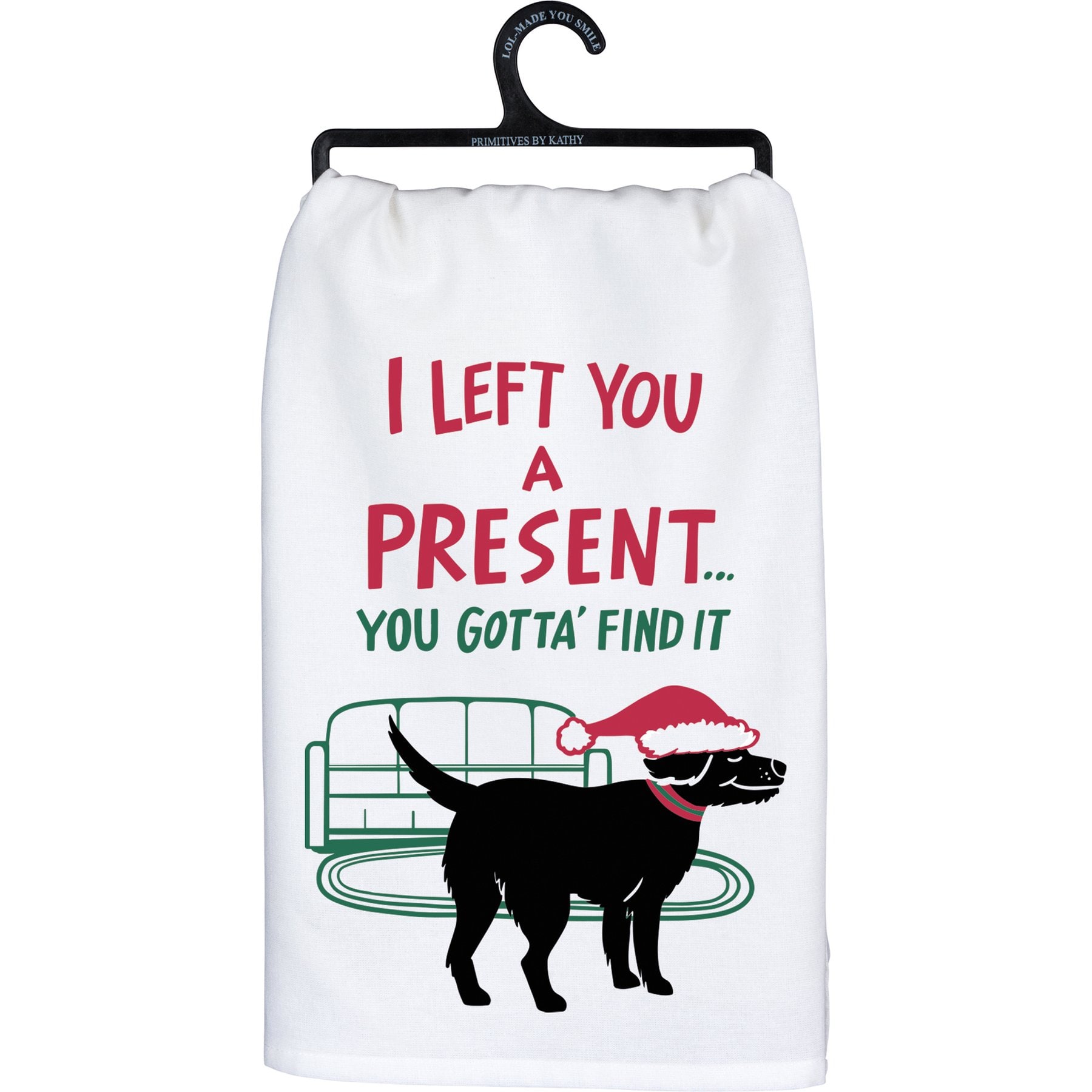 Primitives By Kathy Gotta Find It Hand Towel, 28 x 28-in