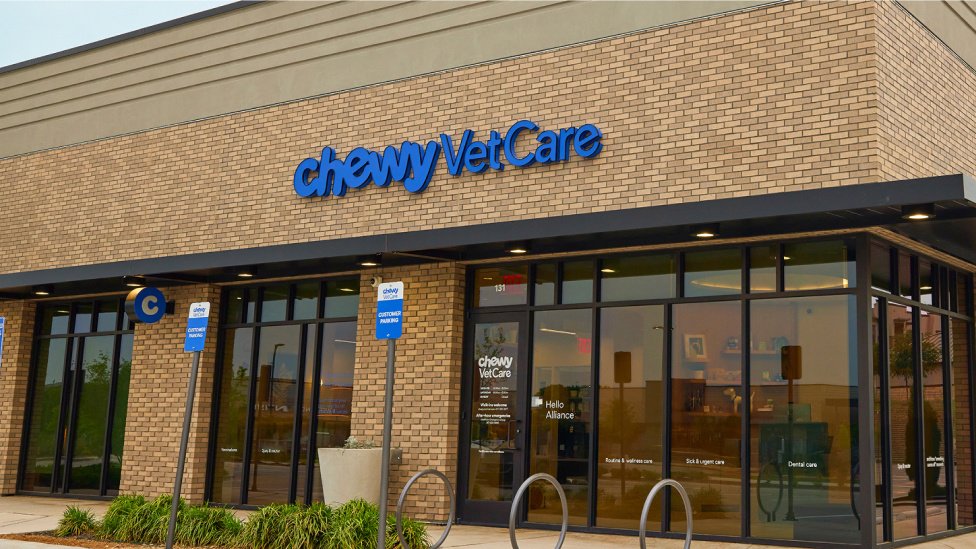 The exterior of Chewy Vet Care Alliance