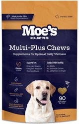 Moe's Healthy Pets Chicken Flavor Multi-Plus Bites Chews for Dogs, 90 count