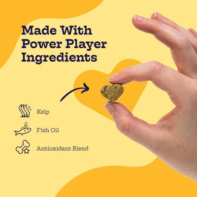 Show full view: Moe's Healthy Pets Salmon Flavor Skin & Coat Bites Chews for Dogs, 90 count slide 7 of 7