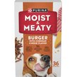 Show in main carousel: Moist & Meaty Burger with Cheddar Cheese Flavor Dry Dog Food, 6-oz pouch, case of 36 slide 1 of 11