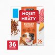 Show in main carousel: Moist & Meaty Burger with Cheddar Cheese Flavor Dry Dog Food, 6-oz pouch, case of 36 slide 3 of 11
