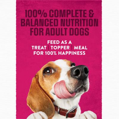 Show full view: Moist & Meaty Steak Flavor Dry Dog Food, 6-oz pouch, case of 36 slide 4 of 12