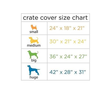 Show full view: Molly Mutt Amarillo By Morning Dog Crate Cover, 42-in slide 4 of 7