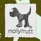 Show in main carousel: Molly Mutt Amarillo by Morning Square Dog Bed Duvet Cover, Huge, Medium/Large slide 6 of 9
