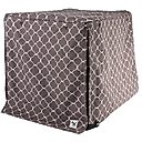 Molly Mutt Clark Gable Dog Crate Cover, Gray, 54-in