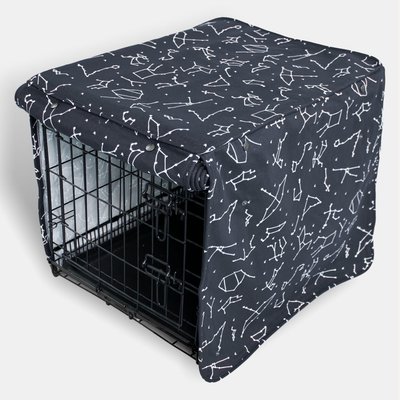 Molly Mutt Molly Mutt Dog Crate Cover, Rocketman, 30 x 19-in