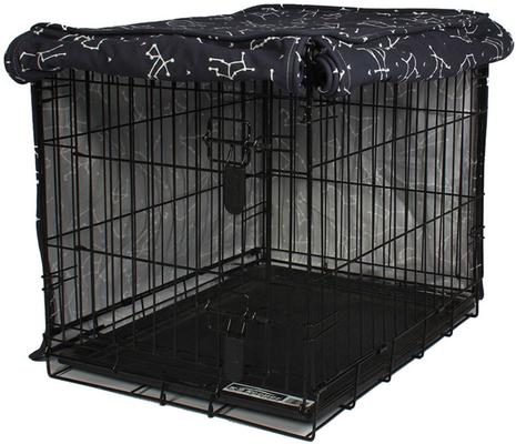 Show full view: Molly Mutt Dog Crate Cover, Rocketman, 30 x 19-in slide 5 of 7