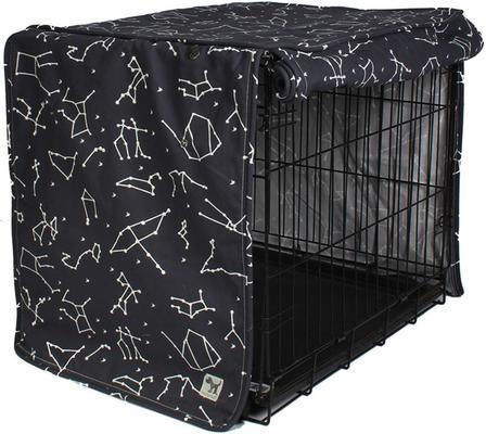 Show full view: Molly Mutt Dog Crate Cover, Rocketman, 36 x 23-in slide 2 of 6