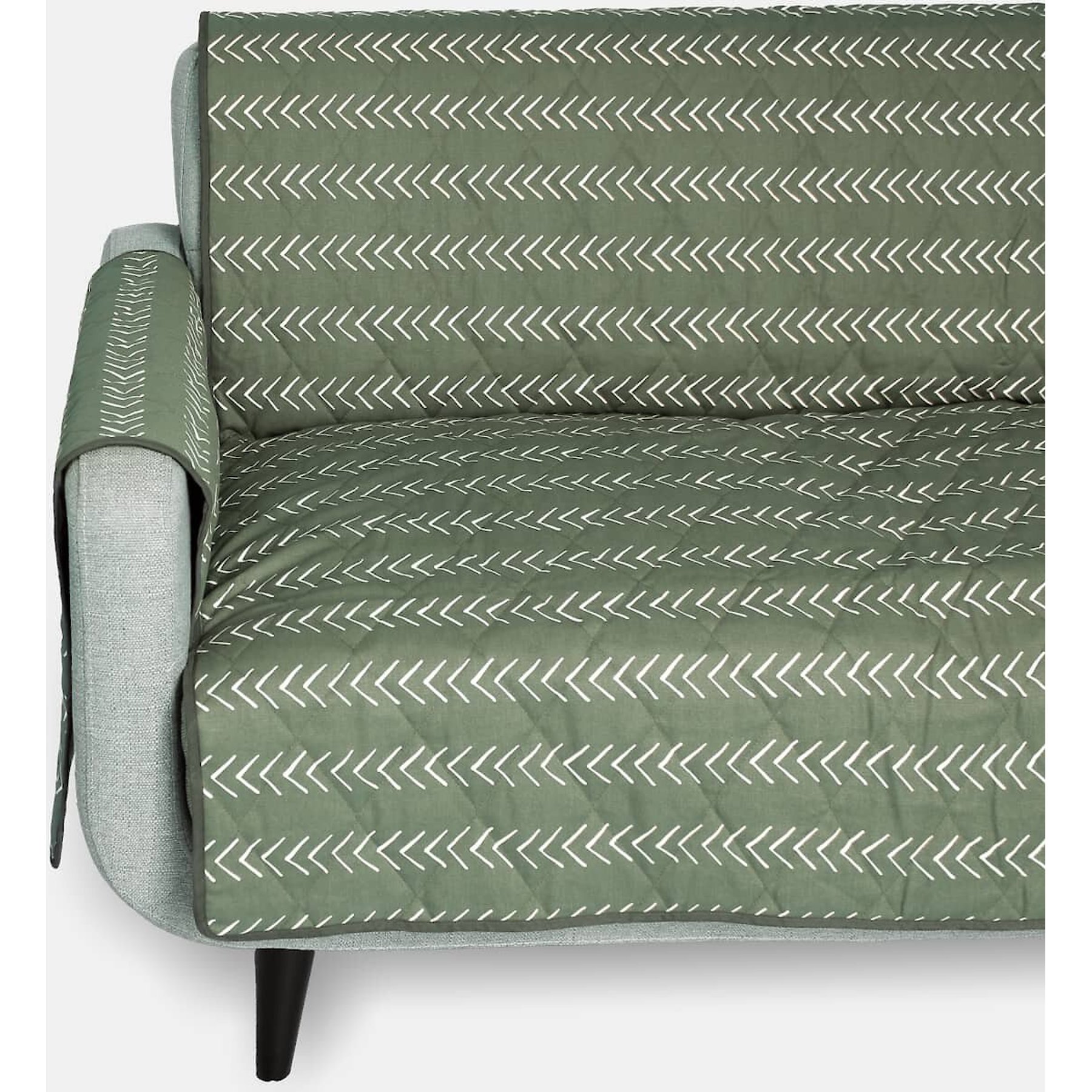Molly Mutt Forever Young Couch Cover, Dark Green, Large