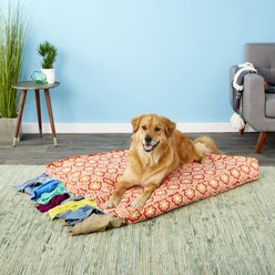 Molly Mutt Papillon Square Dog Bed Duvet Cover, Huge slide 1 of 6