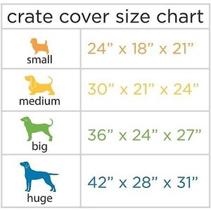 Molly Mutt Rocketman Dog Crate Cover, 30-in