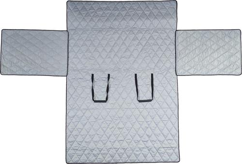 Show full view: Molly Mutt Romeo & Juliet Dog & Cat Couch Cover, Navy, Medium slide 2 of 3