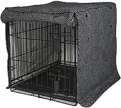 Molly Mutt Rough Gem Dog Crate Cover, 24-in