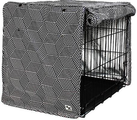 Show full view: Molly Mutt Rough Gem Dog Crate Cover, 24-in slide 3 of 9