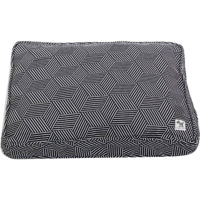 Molly Mutt Molly Mutt Sustainable Wool-filled Temperature Regulating Dog Crate Pad Dog Bed, Graphite, 36-in