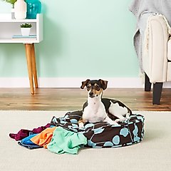 Molly Mutt Your Hand In Mine Round Dog Bed Duvet Cover, Petite