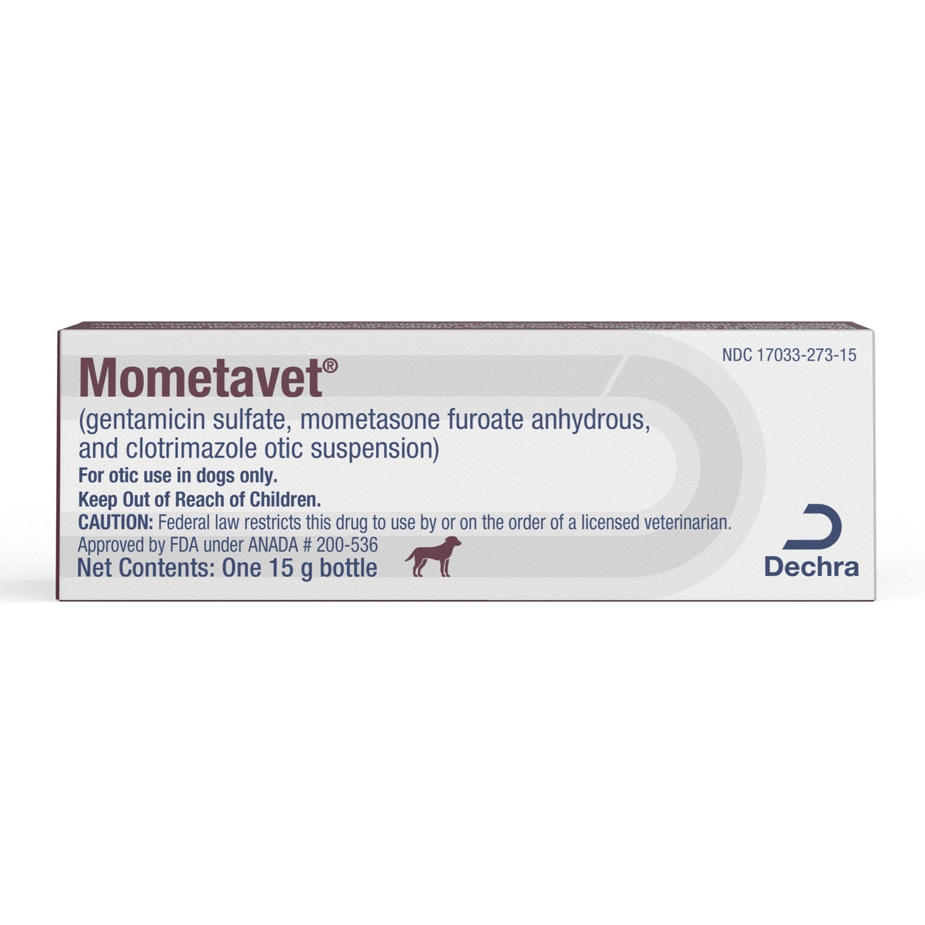 Mometavet Otic Suspension for Dogs, 15 g