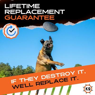 Show full view: Monster K9 Dog Toys Indestructible Aero Disc, Durable Disc for Aggressive Chewers slide 5 of 10
