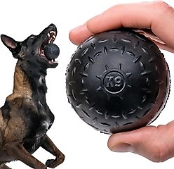 Monster K9 Dog Toys Indestuctible Beast Ball, Durable Tennis-Ball Replacement for Aggressive Chewers