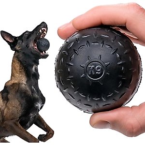 Monster K9 Dog Toys Indestuctible Beast Ball, Durable Tennis-Ball Replacement for Aggressive Chewers