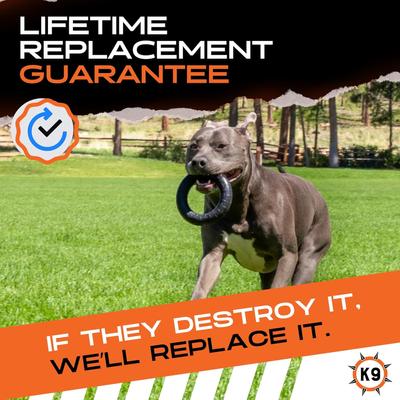 Show full view: Monster K9 Dog Toys Indestructible Chew Ring, Durable Dog Toy for Aggressive Chewers slide 5 of 10
