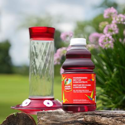 Show full view: More Birds All-Natural Red Liquid Nectar Concentrate Hummingbird Food, 32-oz bottle slide 6 of 6