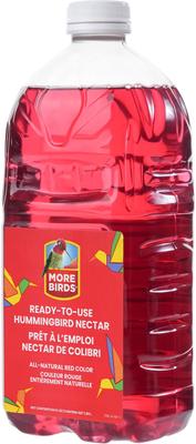 Show full view: More Birds All-Natural Red Ready-To-Use Nectar Hummingbird Food, 64-oz bottle  slide 4 of 8