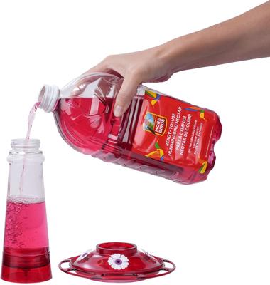 Show full view: More Birds All-Natural Red Ready-To-Use Nectar Hummingbird Food, 64-oz bottle  slide 5 of 8