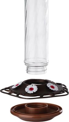 Show full view: More Birds Bird Health Prestige Glass Hummingbird Feeder, 13-oz slide 2 of 6