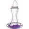 Show in main carousel: More Birds Bohemian Glass with Bee Guard Nectar Ports Hummingbird Feeder, 20-oz, Purple slide 1 of 6