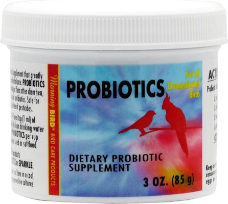 Show full view: Morning Bird Probiotics Bird Supplement, 3-oz jar slide 2 of 7
