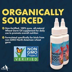 Morning Bird Wheat Germ Boost Bird Supplement, 2-fl oz bottle slide 2 of 7