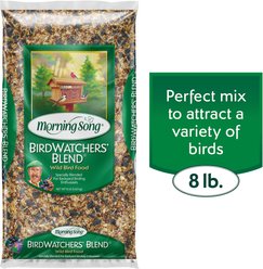 Morning Song Birdwatchers' Blend Wild Bird Food, 8-lb bag