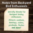 Show in main carousel: Morning Song Birdwatchers' Blend Wild Bird Food, 8-lb bag slide 4 of 10