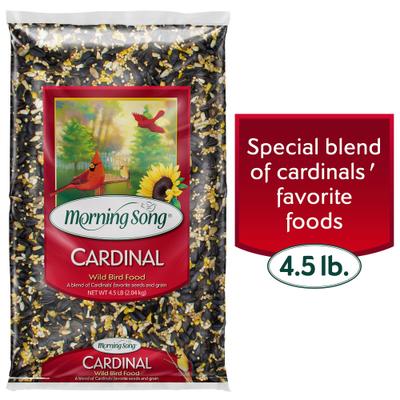 Show full view: Morning Song Cardinal Wild Bird Food, 4.5-lb bag slide 1 of 9
