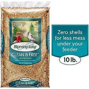 Morning Song Clean & Free Wild Bird Food, 10-lb bag