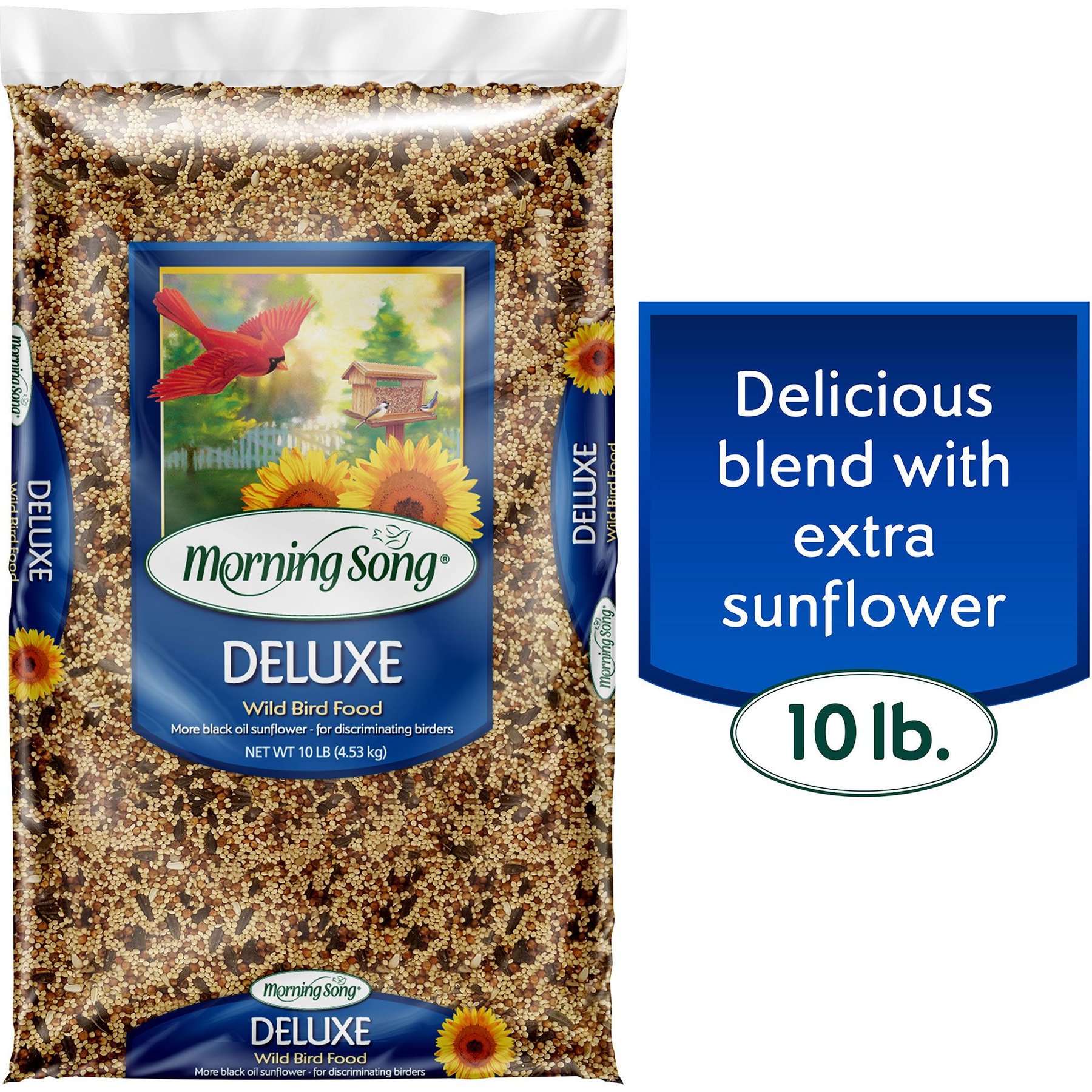 Morning Song Deluxe Wild Bird Food, 10-lb bag
