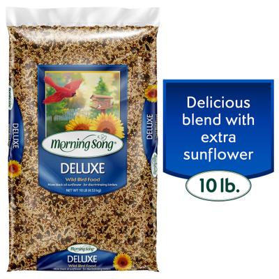 Show full view: Morning Song Deluxe Wild Bird Food, 10-lb bag slide 1 of 10