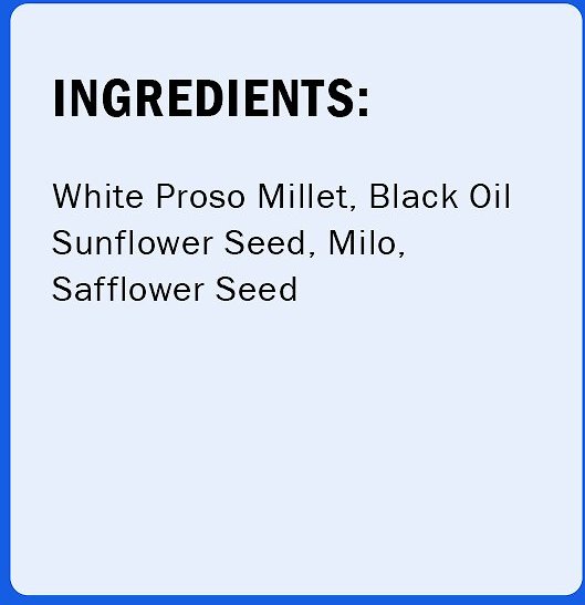 Show full view: Morning Song Deluxe Wild Bird Food, 10-lb bag slide 8 of 10