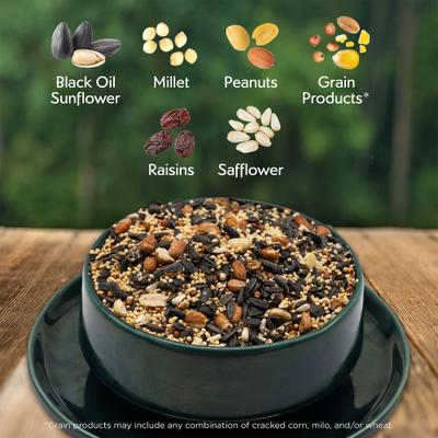 Show full view: Morning Song Nut & Fruit Wild Bird Food, 15-lb bag slide 3 of 10