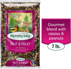Morning Song Nut & Fruit Wild Bird Food, 7-lb bag