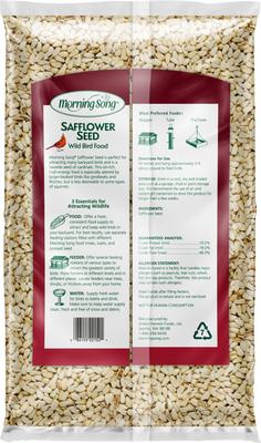 Show full view: Morning Song Safflower Seed Wild Bird Food, 7-lb bag slide 2 of 9