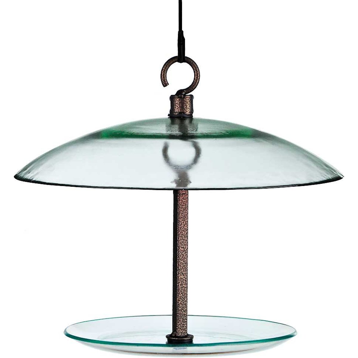 Mosaic Birds 360 Degree Petite Seed Cylinder Bird Feeder, 11-in, Clear