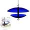 Show in main carousel: Mosaic Birds Baffle Dome Bird Feeder, 32-oz, Cobalt Blue slide 2 of 6